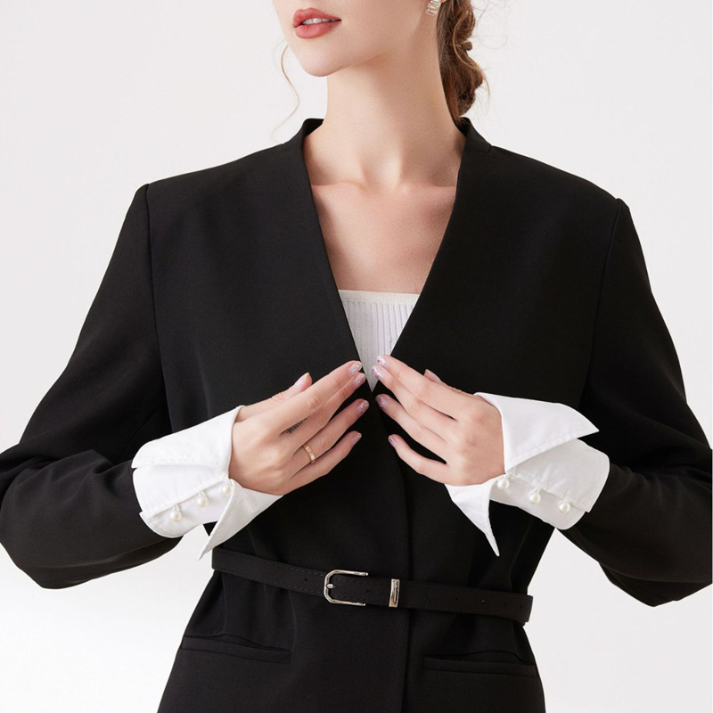 Travel Accessories For Women - DIY Elegant Office Shirt False Cuffs