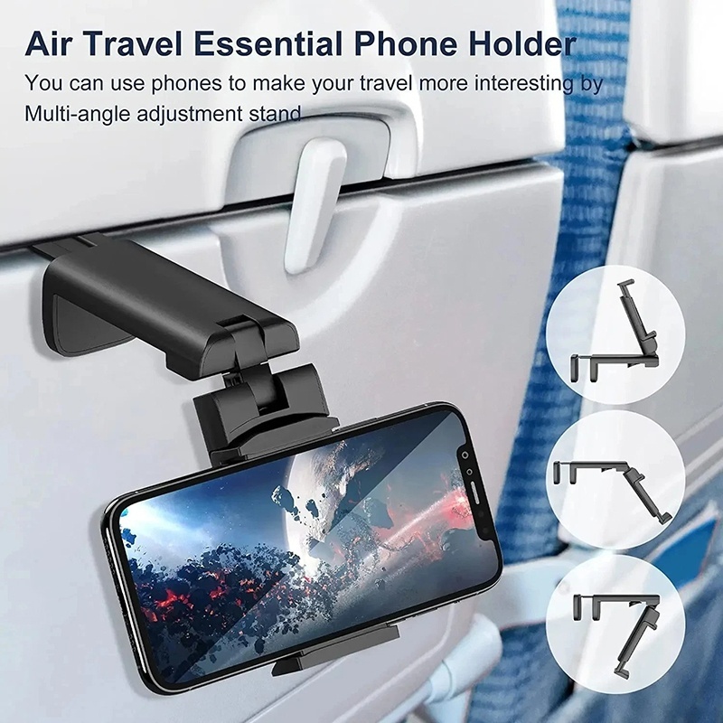 Phone Holder Airplane - Airplane Phone Holder Clip Portable Travel