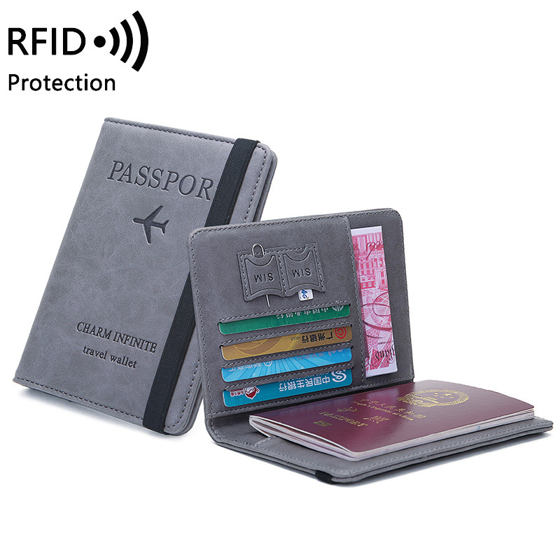 Travel Accessories Wallet - Bộ Thun Da Hộ Chiếu Passport
