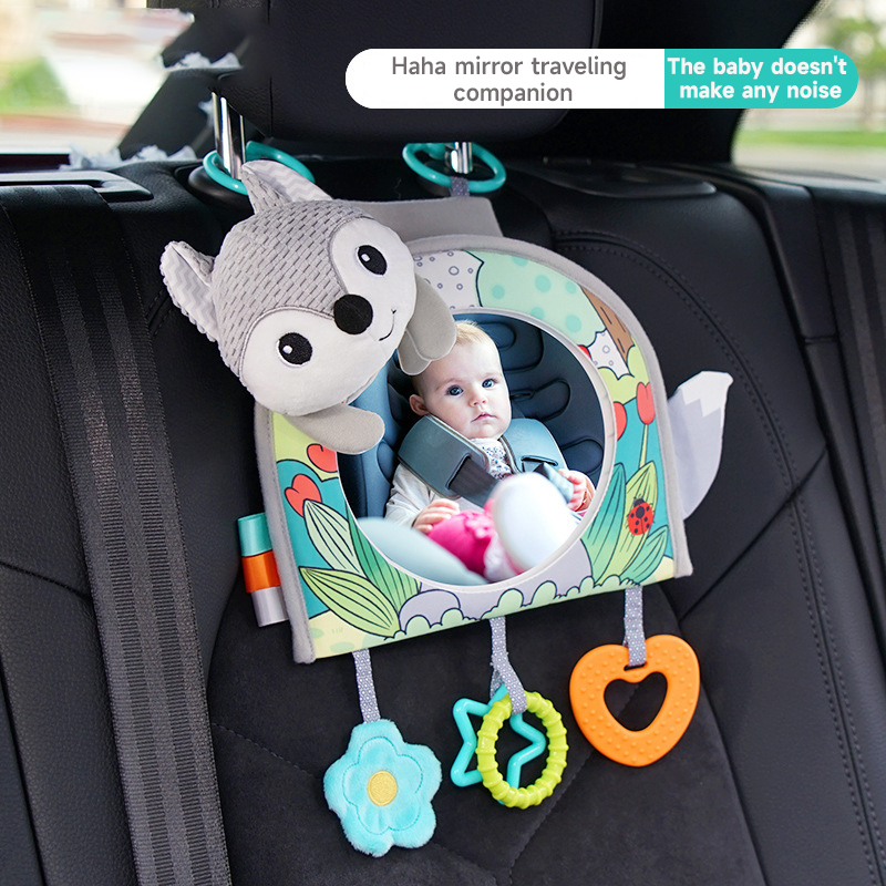 Travel Accessories For Baby - Baby Car Seat Mirror Toys Kids