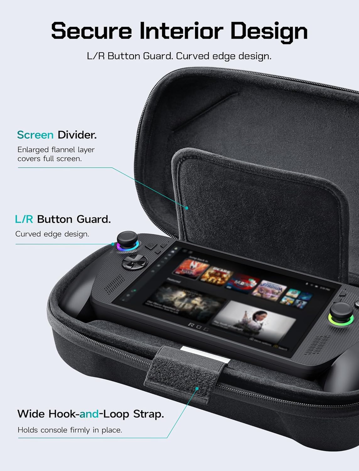 Xbox Travel Accessories - Carrying Case for ROG Xbox Ally/ROG