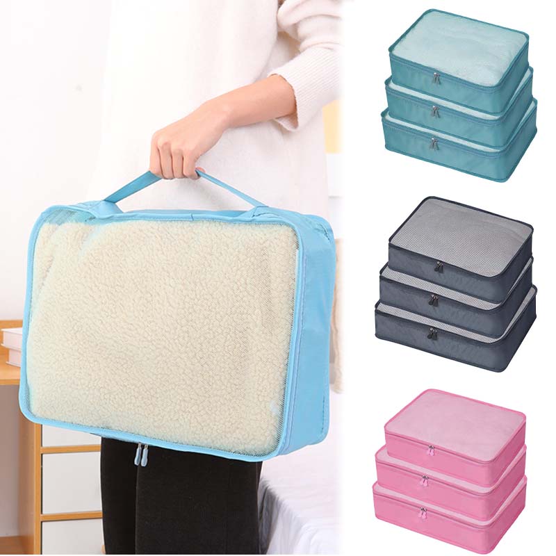 Travel Packing Cube - 1/3pcs Travel Compressible Packing Multifunction Travel