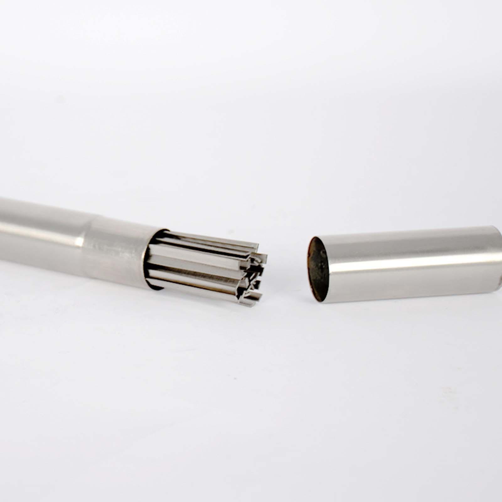 Travel Accessories Youtube - Ventilated Stainless Steel Skewer Storage Tube