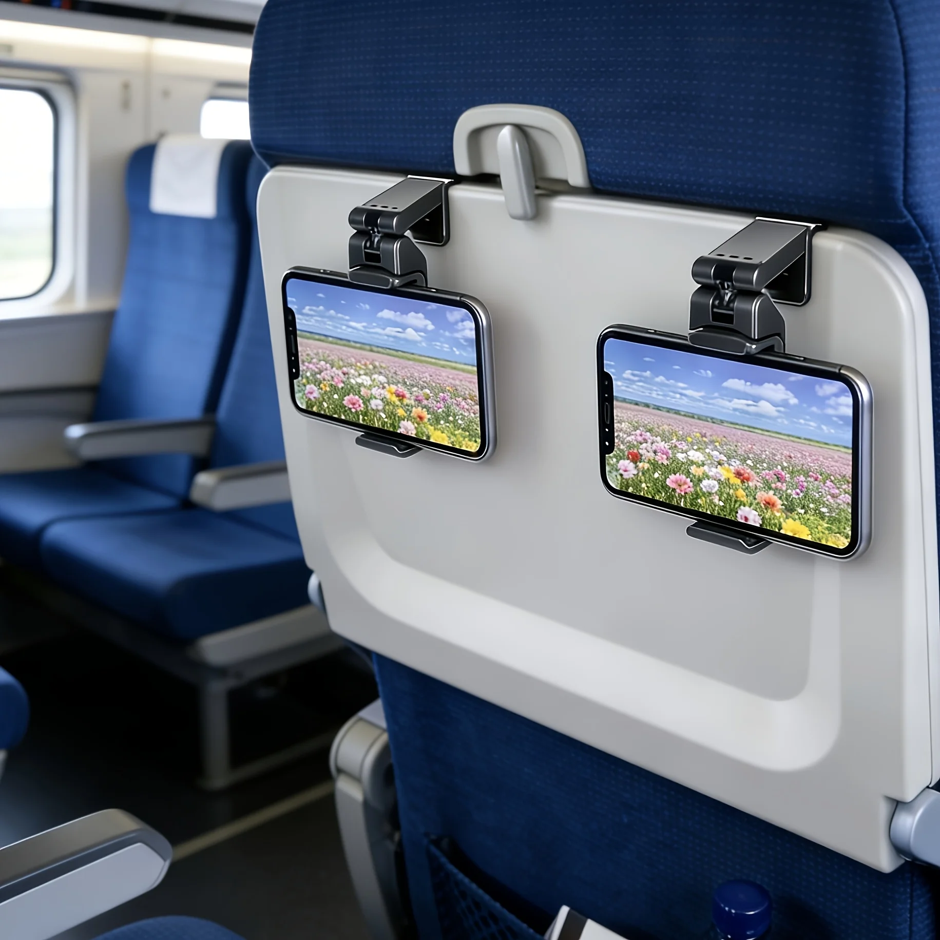 Phone Holder Airplane - 360° Rotatable Airplane Phone Holder, Durable