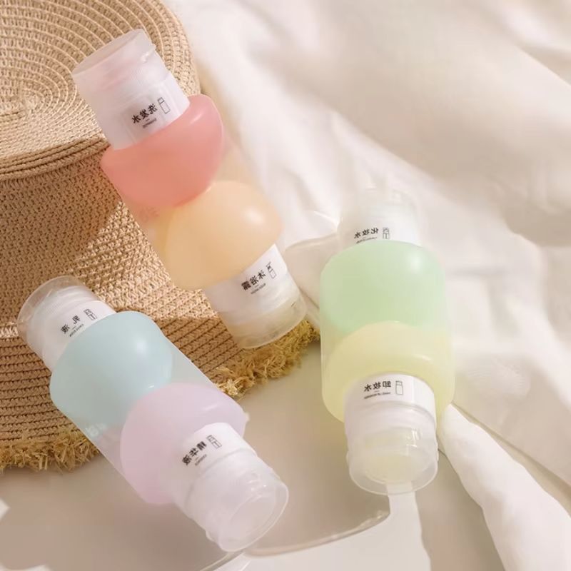 Travel Accessories Youtube - Refillable Silicone Travel Bottles Outdoor Double