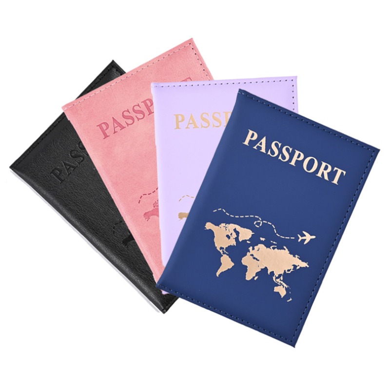 Travel Accessories Wallet - Fashion Passport Holder with Letter Print