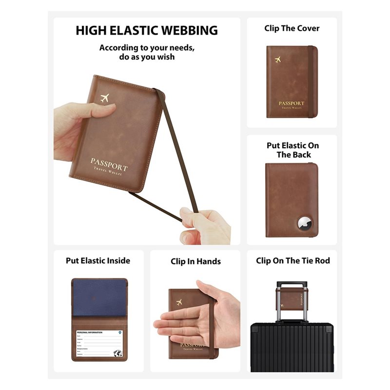 ABRT-Passport Holder With RFID - đánh giá và giá Travel Accessories Wallet