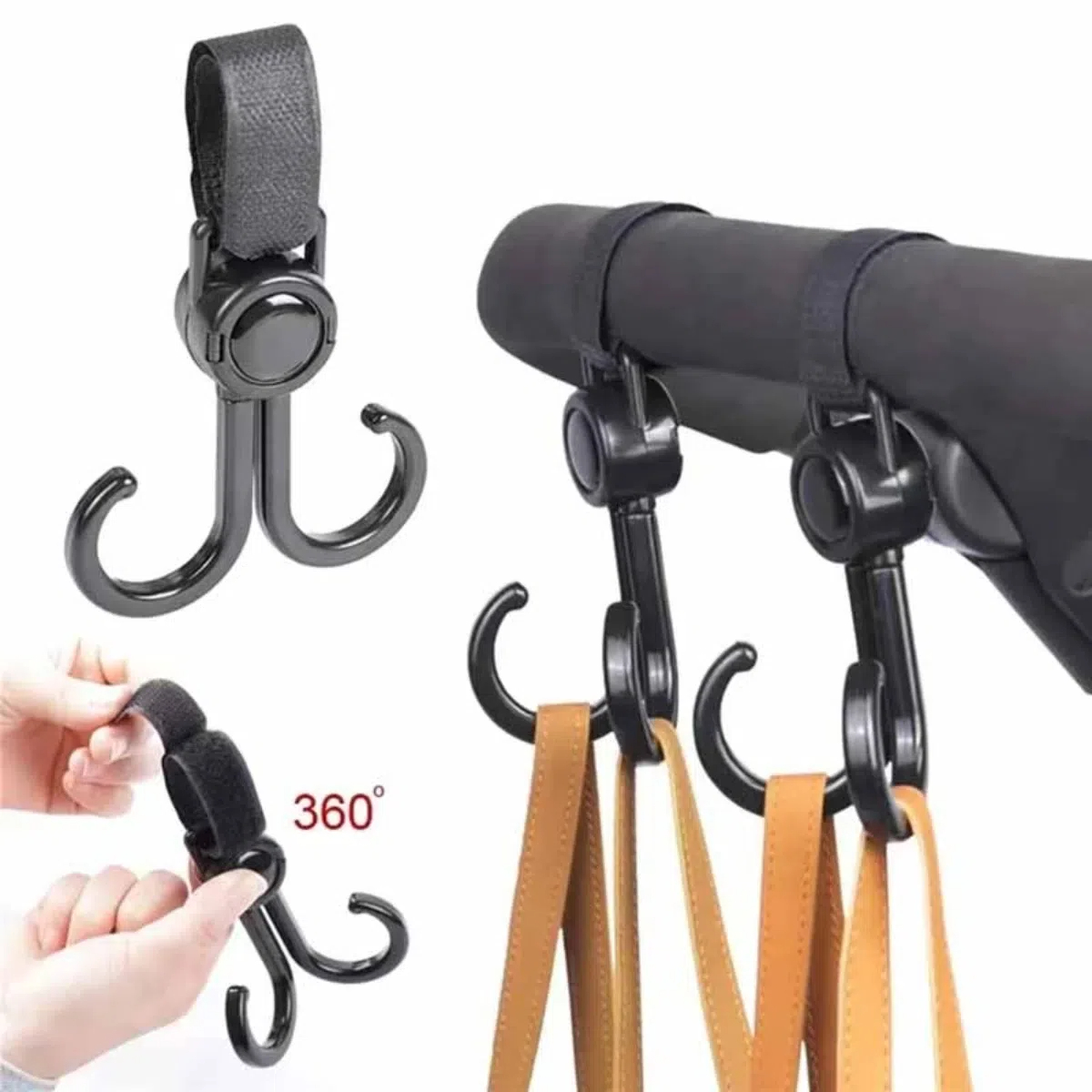 Rotatable Double Hooks Baby St - đánh giá và giá Travel Accessories For Baby