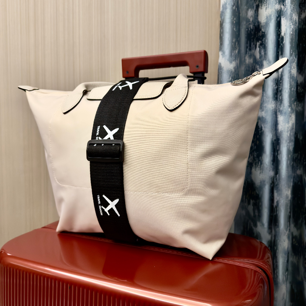 Aircraft Printed Nylon Luggage - đánh giá và giá Travel Accessories Logo