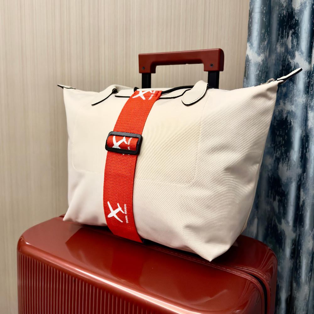 Aircraft Printed Nylon Luggage - đánh giá và giá Travel Accessories Logo