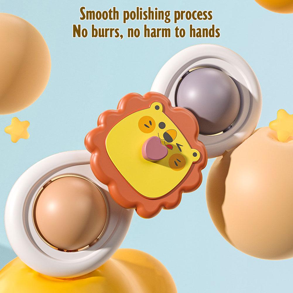 3PCS Suction Cup Rotating Toy  - đánh giá và giá Travel Accessories For Baby