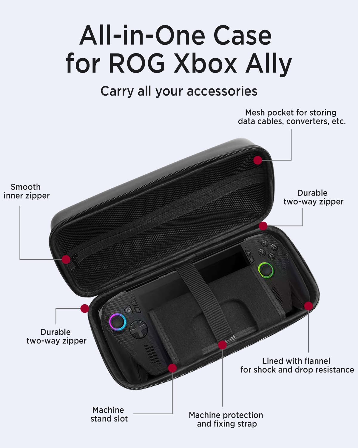 Travel Carrying Case for ROG X - đánh giá và giá Xbox Travel Accessories