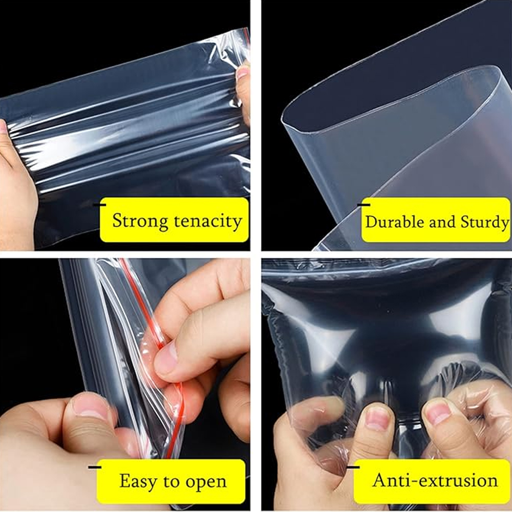 100-1000Pcs Small Zip Lock Pla - đánh giá và giá Travel Ziplock Bags