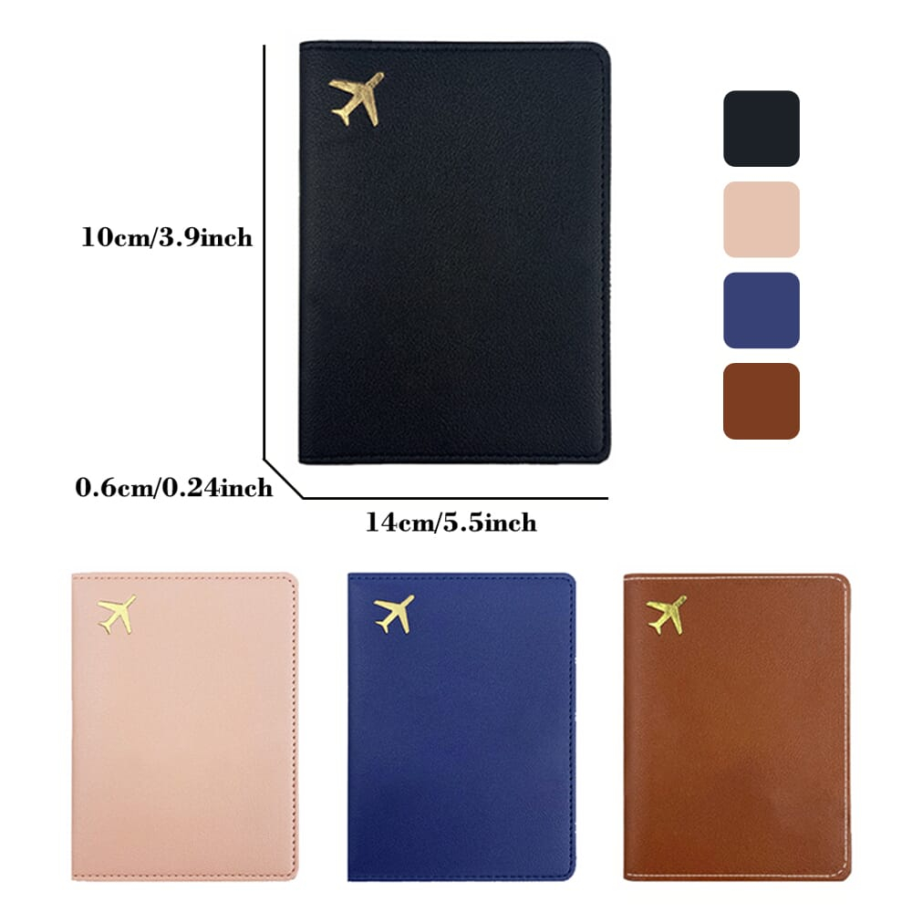 Customized Name Travel PU Pass - đánh giá và giá Travel Wallet Slim