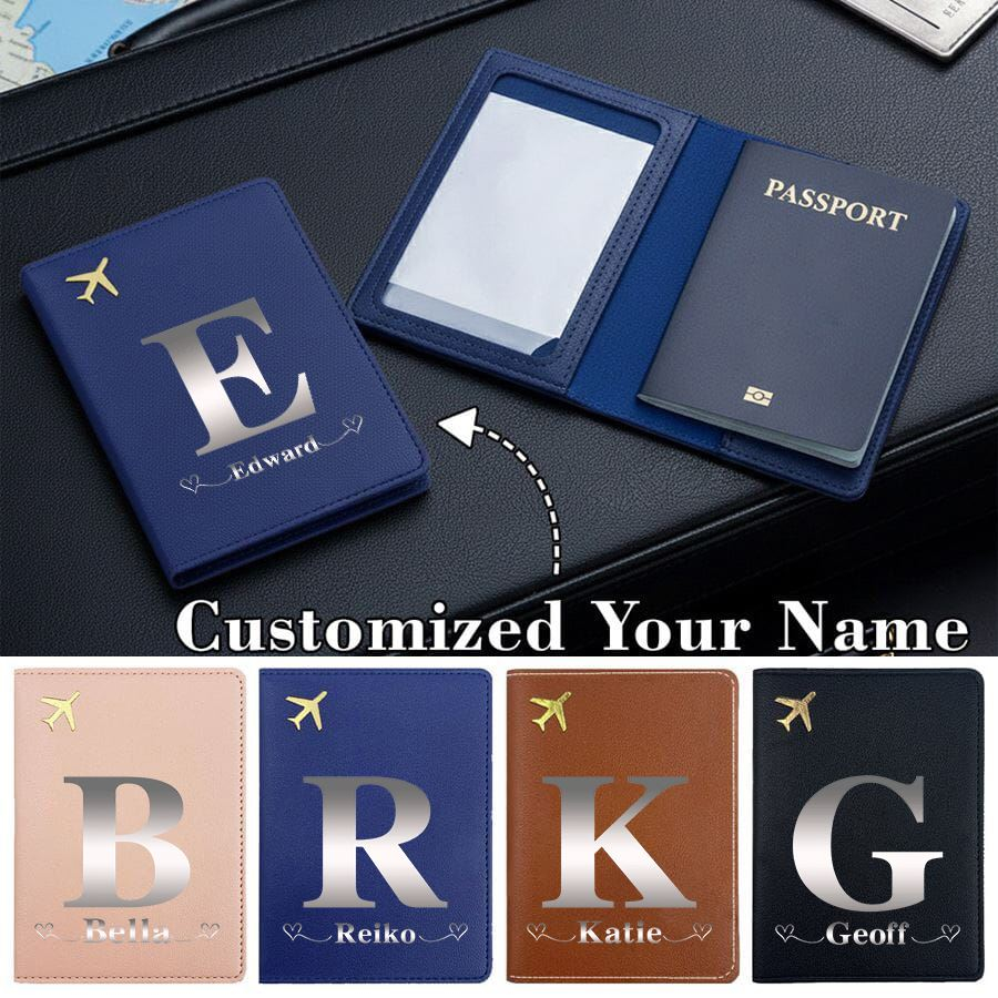 Customized Name Travel PU Pass - đánh giá và giá Travel Wallet Slim