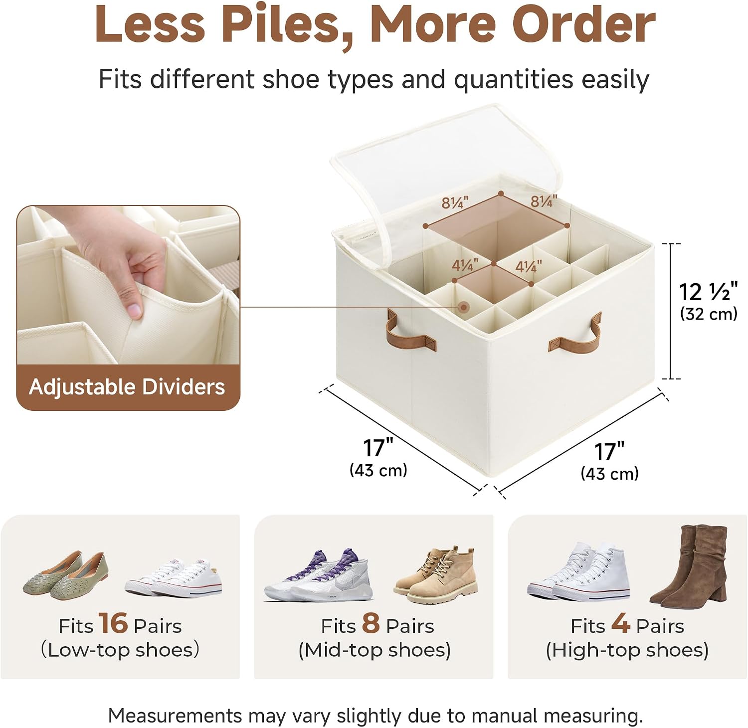 Shoe Organizer for Closet, Sho - đánh giá và giá Shoe Bag Travel