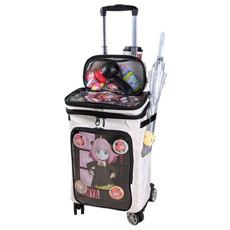 Harajuku Style Cartoon Transpa - đánh giá và giá Travel Packing Cube