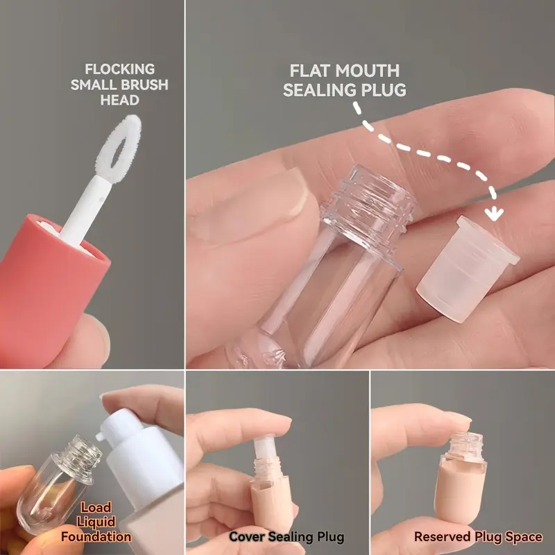 3/5Pcs Mini Empty Lip Gloss Tu - đánh giá và giá Travel Accessories Youtube