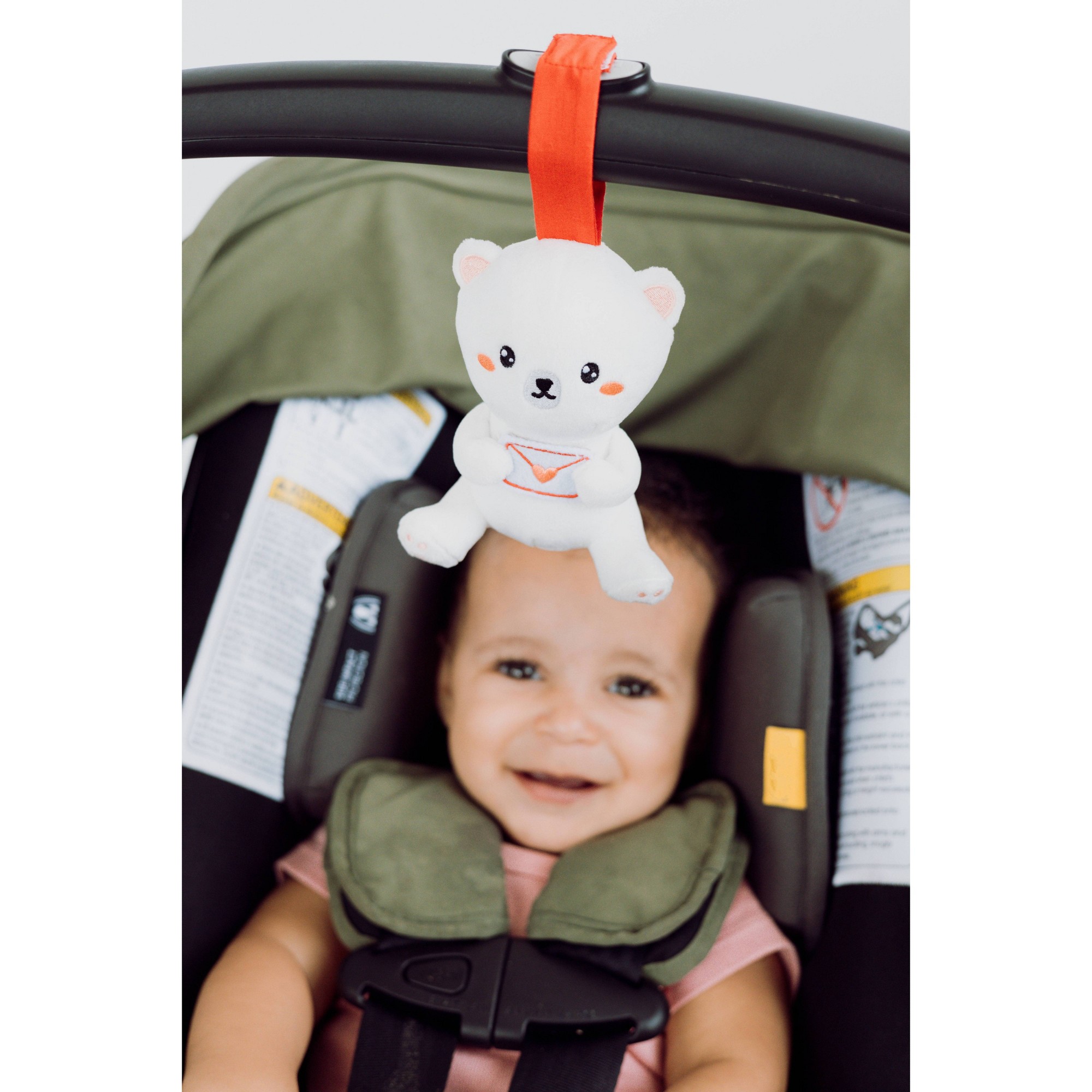 Bear Plush Baby Stroller Toy P - đánh giá và giá Travel Accessories For Baby
