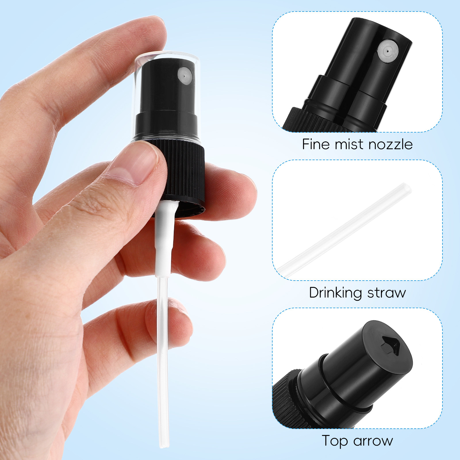 20Pcs Perfume Spray Nozzle Acc - đánh giá và giá Travel Accessories Bottles