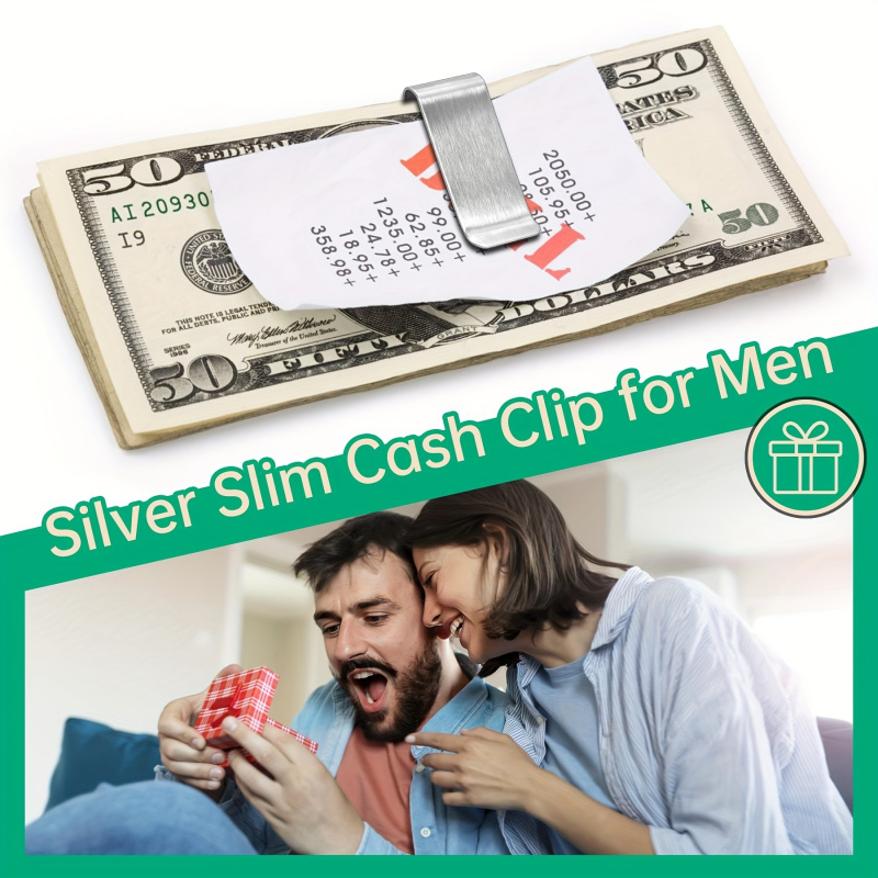 20PCS Stainless Steel Silver S - đánh giá và giá Travel Wallet Slim