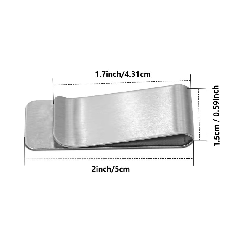 20PCS Stainless Steel Silver S - đánh giá và giá Travel Wallet Slim