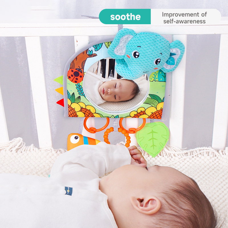 Baby Car Seat Mirror Toys Kids - đánh giá và giá Travel Accessories For Baby