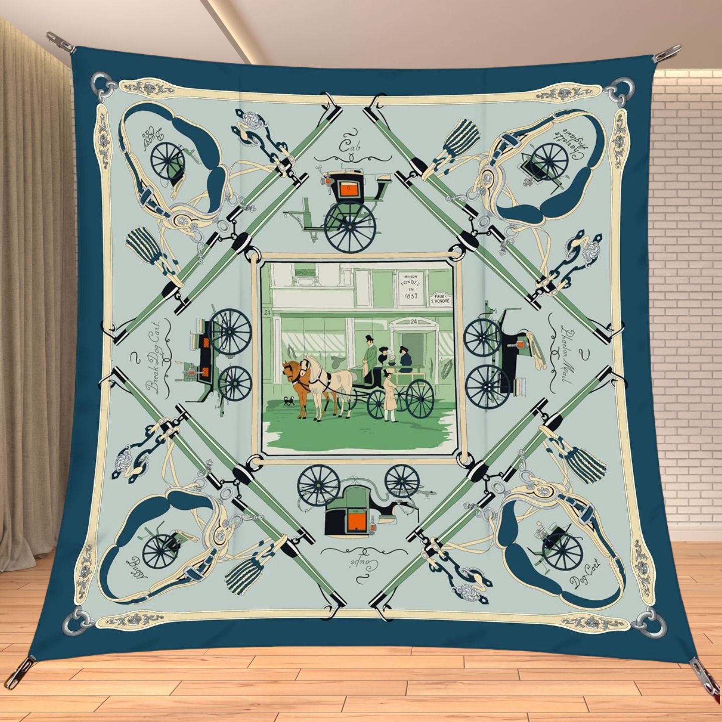 90cm Twill Silk Like Square Sc - đánh giá và giá Travel Accessories Unisex