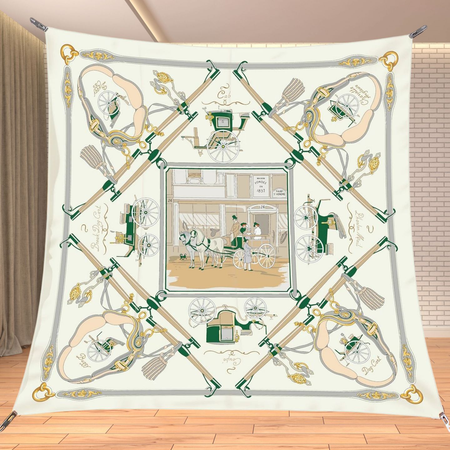 90cm Twill Silk Like Square Sc - đánh giá và giá Travel Accessories Unisex