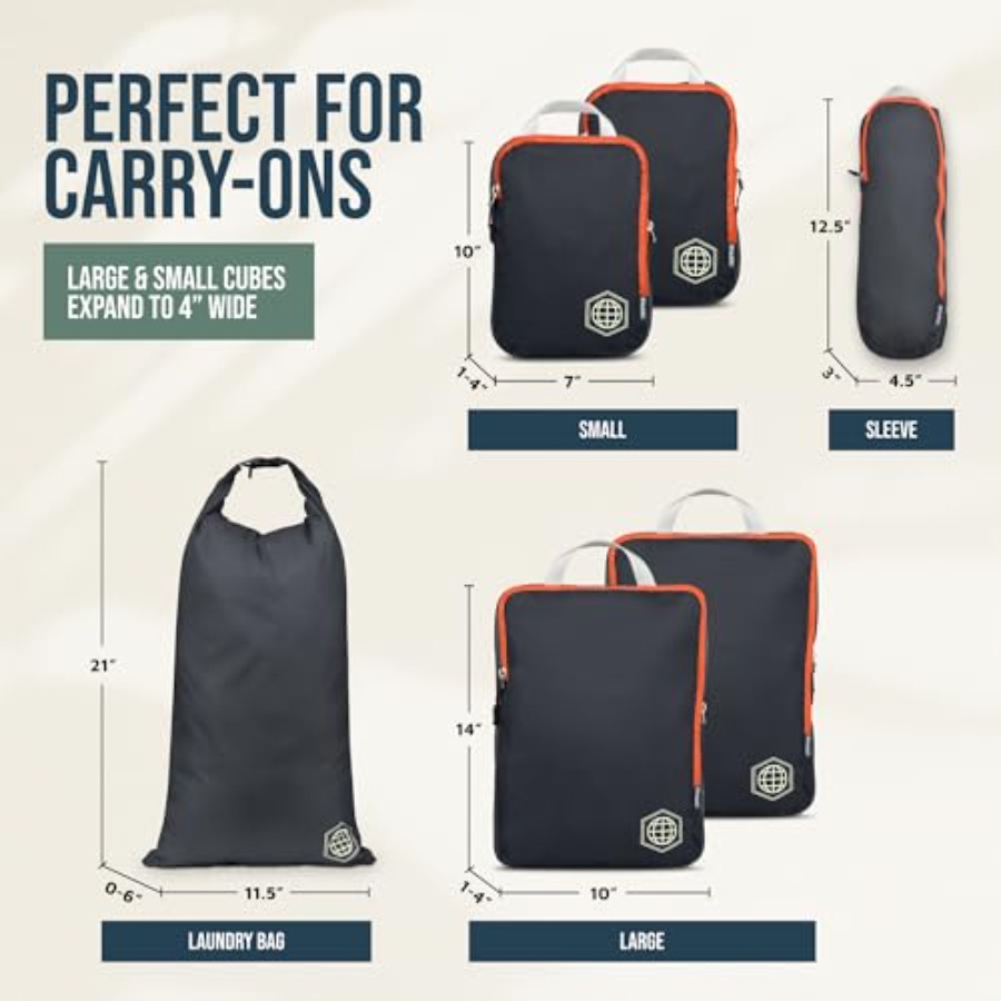 Compression Packing Cubes for  - đánh giá và giá Travel Packing Cube
