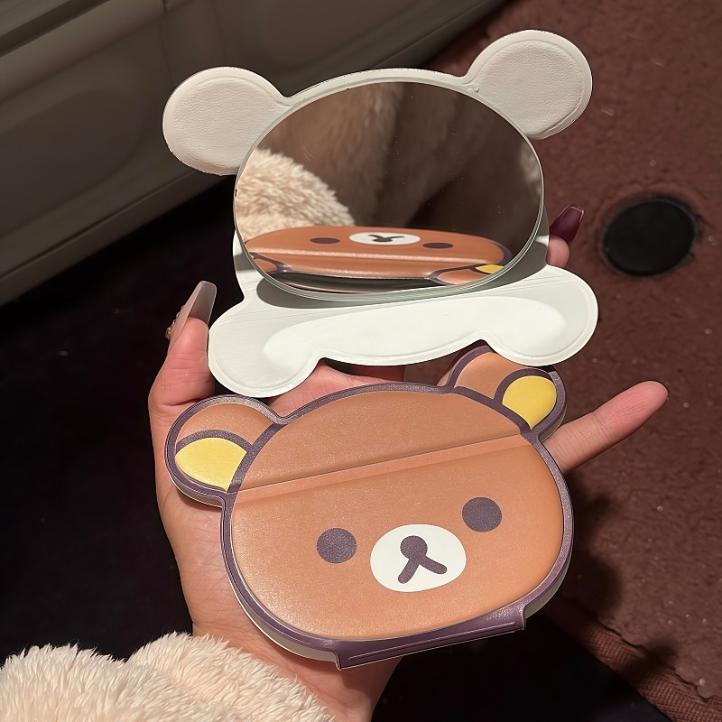 Rilakkuma Folding Makeup Mirro - đánh giá và giá Travel Accessories Unisex