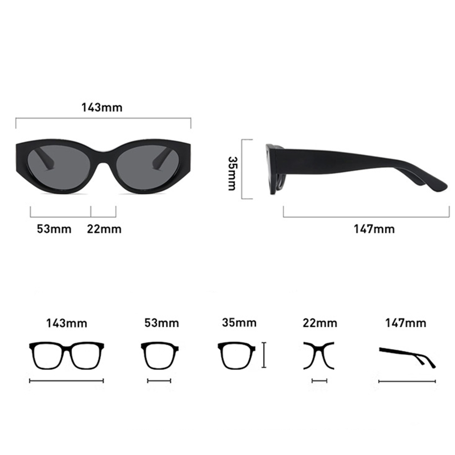Women Men Classic Cat-Eye Pola - đánh giá và giá Travel Accessories Unisex