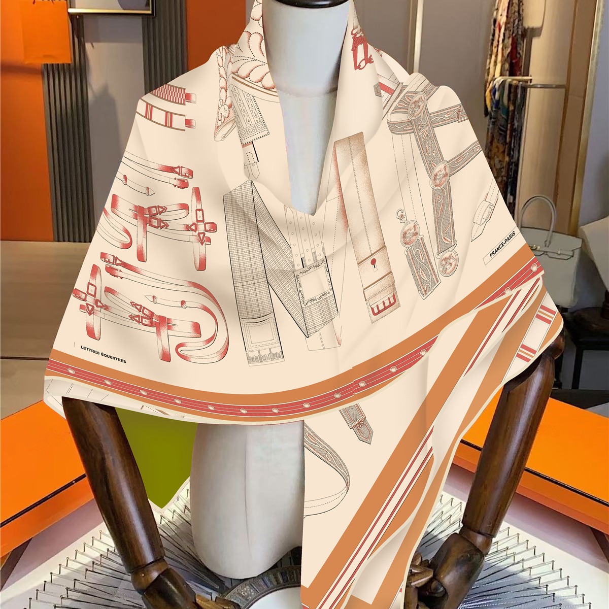 Faux Silk Wool Warm Scarf Wome - đánh giá và giá Travel Accessories Unisex