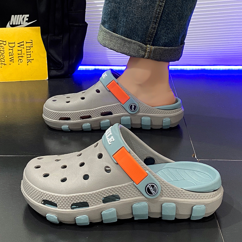 Summer new sandals men's hole  - đánh giá và giá Shoe Bag Travel