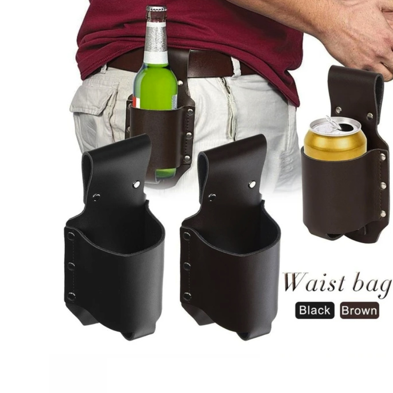 1pc Classic PU Leather Bottle  - đánh giá và giá Travel Accessories Bottles