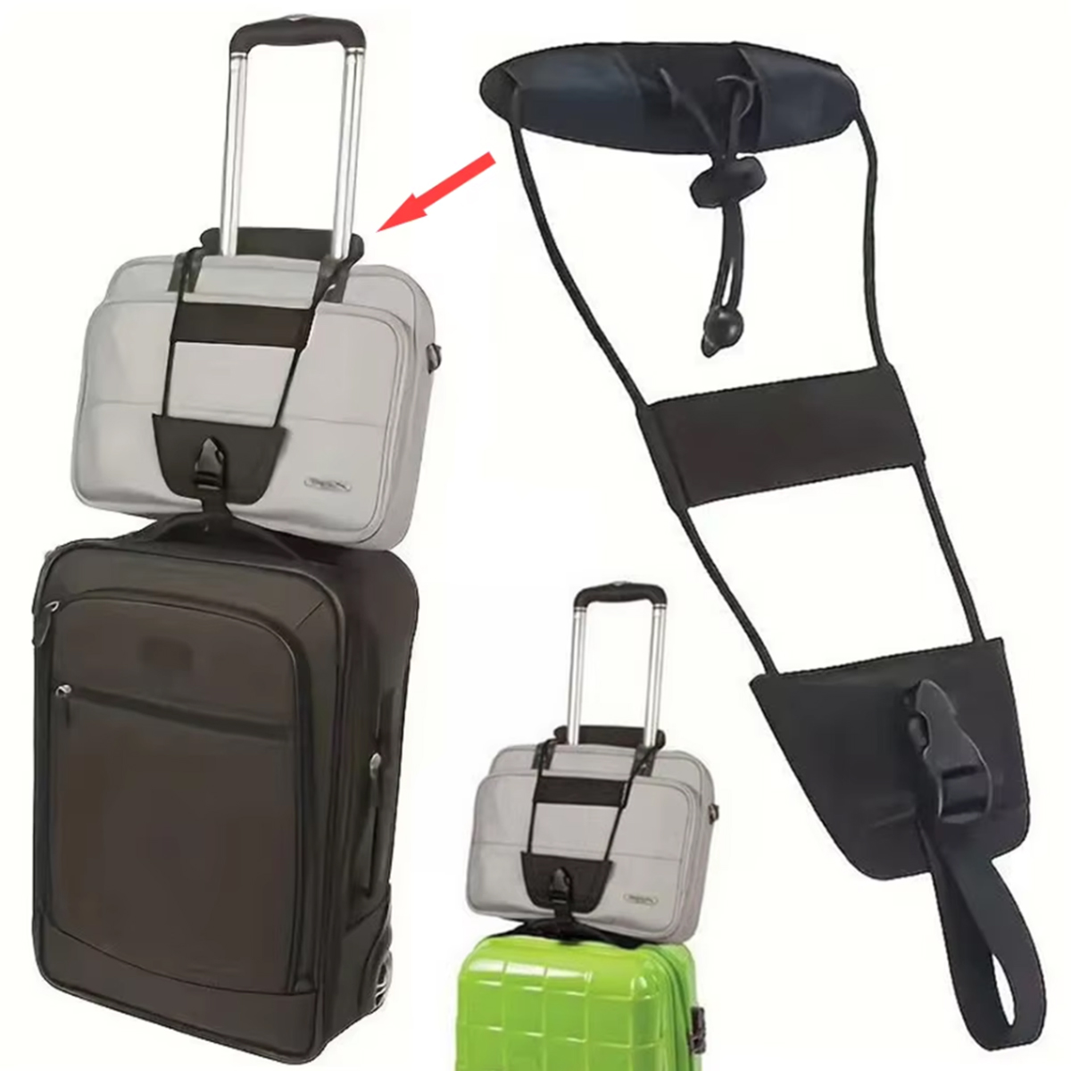Travel Luggage Connecting Stra - đánh giá và giá Travel Accessories Logo