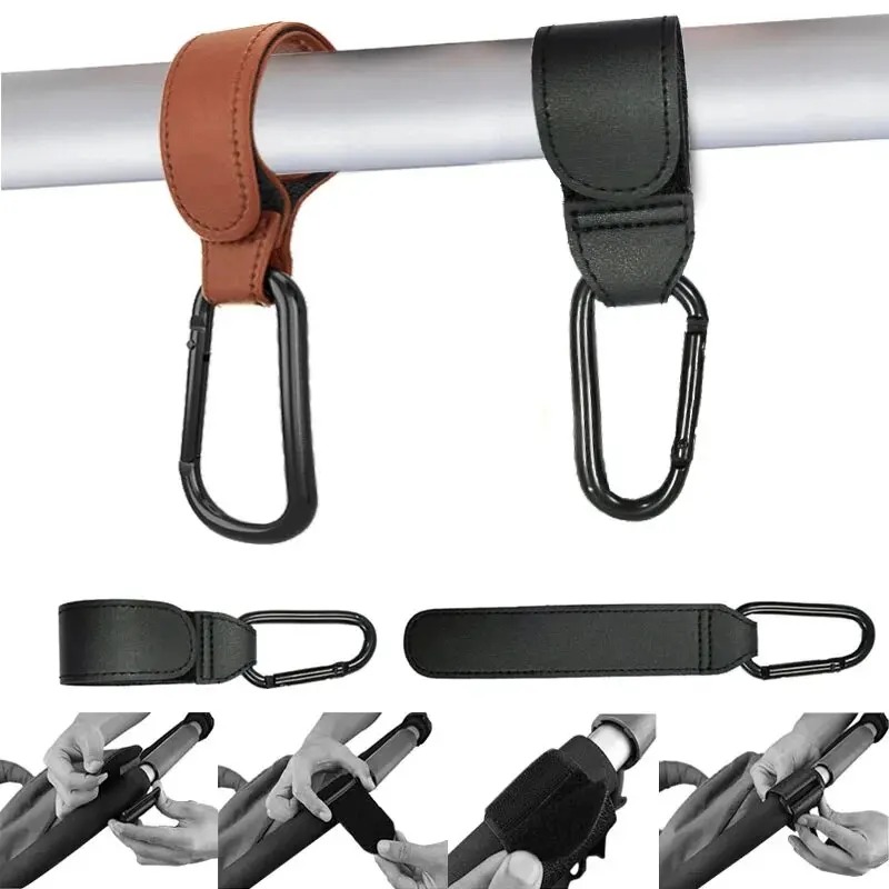 2Pcs Leather Cart Hooks Baby S - đánh giá và giá Travel Accessories For Baby