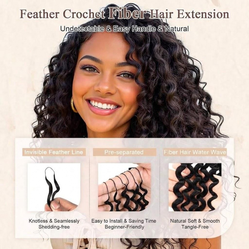 Water Wave Synthetic Feather C - đánh giá và giá Travel Accessories For Women