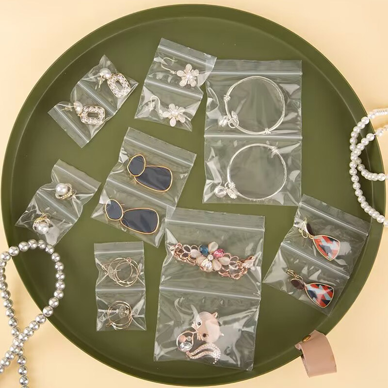500pcs Transparent Double Pock - đánh giá và giá Travel Ziplock Bags