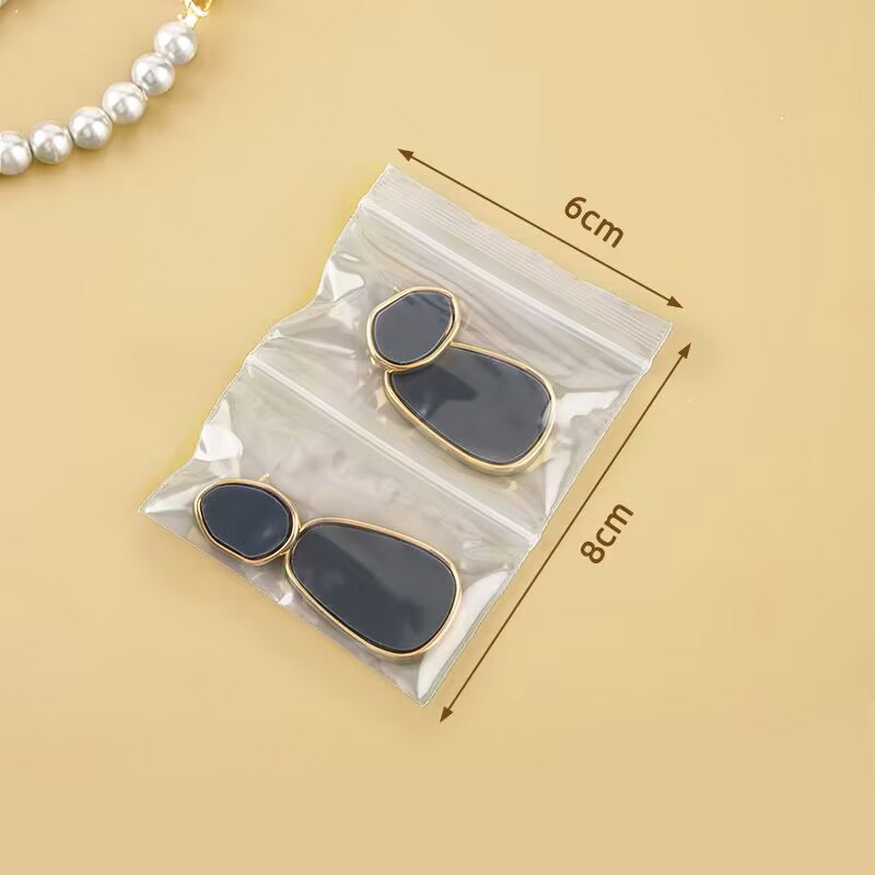 500pcs Transparent Double Pock - đánh giá và giá Travel Ziplock Bags