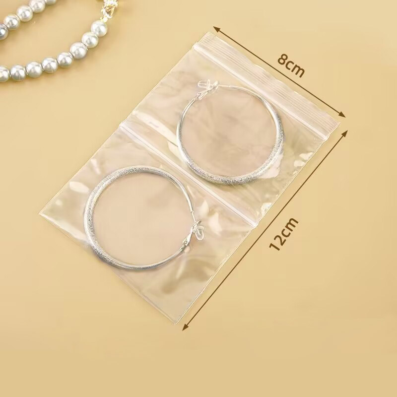 500pcs Transparent Double Pock - đánh giá và giá Travel Ziplock Bags